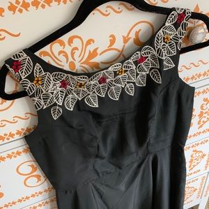 Black dress handmade